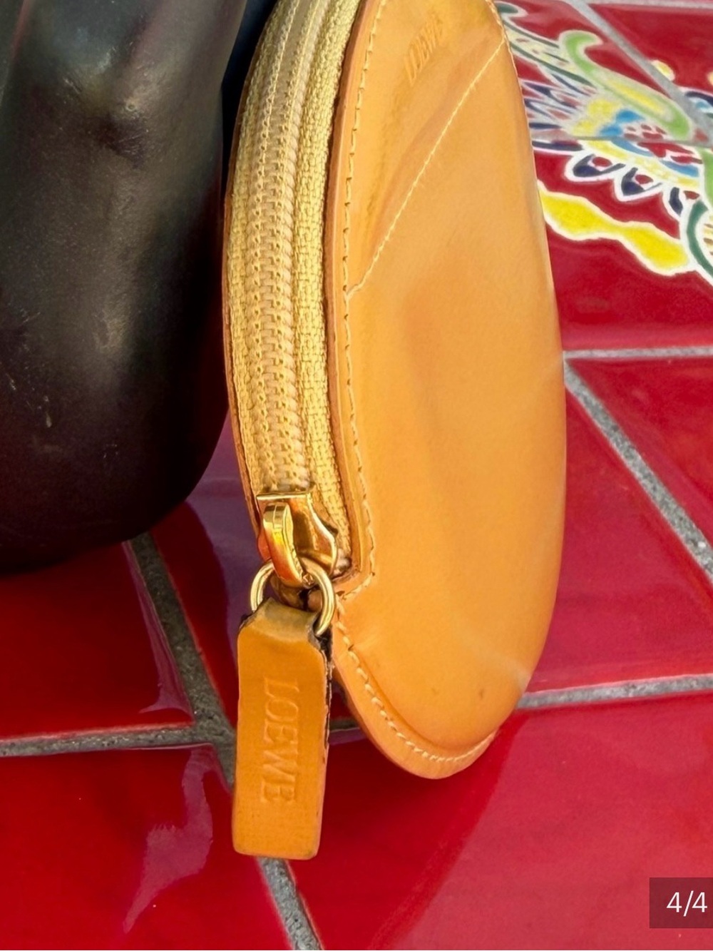Loewe Round Leather Coin Case - Picture 4 of 4